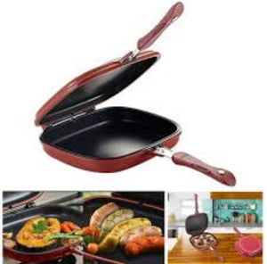 DOUBLE SIDE GRILL FRY PAN